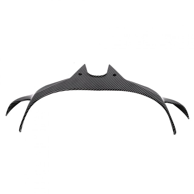Front Fairing, Nonfading Windshield Aerodynamic Wing Carbon Fiber Style For Motorcycle Replacement For 250/400 18-20