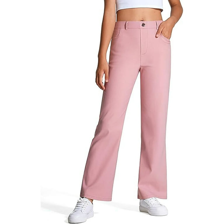 Gaexia Back To School Fashion Girls Pants Kids Dress Pants