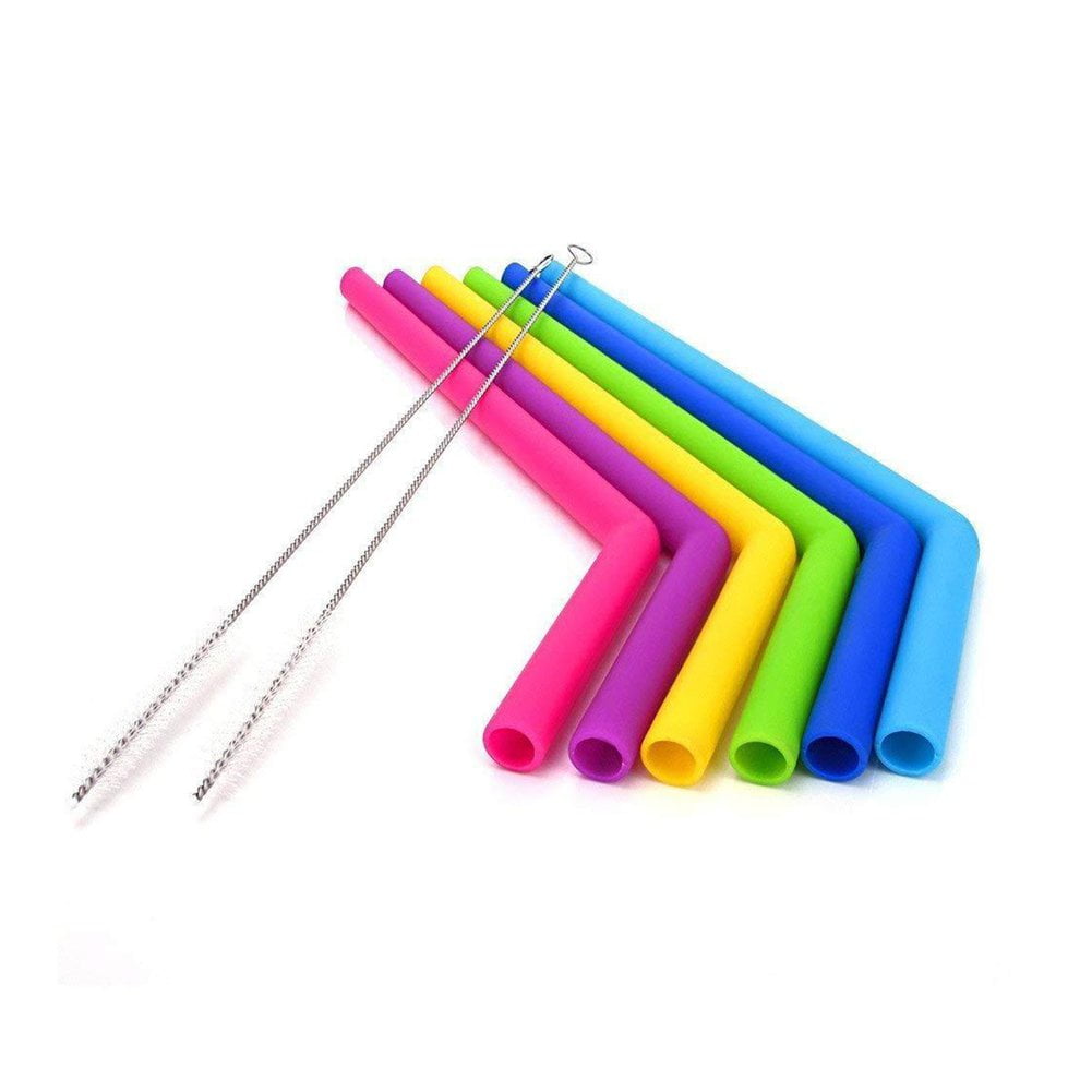 Reusable Silicone Straw Drinking Straw For Home Party Barware