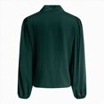 thumbnail image 5 of kaprioy Women's Button Down Shirts Classic Fit Dress Shirt Work Business Casual Long Sleeve Blouse Tops Womens Workout Shirts Business Tops for Women, 5 of 5