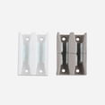thumbnail image 3 of Raindrops 10Set Floor Guide For Shower Door Sliding White Plastic, 3 of 8
