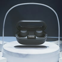 Earbuds Wireless, Hwkond Wireless Bluetooth Earphones, Intelligent Digital Display, Mini Lightweight Earphones, Black, Up to 60% Off