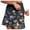 Navy, variant on SUYIDA Women's Athletic Skirts Floral Print Trendy Summer Slim Waist Outdoor Sports Fashion Shorts Skorts Skirt with Pocket Black,XXXXXL
