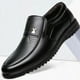 thumbnail image 2 of Zapatos de cuero de talla grande, zapatos casuales de negocios de moda coreana, zapatos formales de cuero transpirable, zapatos de cuero sin cordones de moda para hombres, 2 of 6