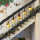 thumbnail image 3 of Adorno Navideo Para Puerta O Ventana, Decoracin De Ratn Con Luces Led, 8 Luces, Barandilla Festiva Para Escalera, Decoracin Navidea Para El Hogar, Bajo Consumo, Luz Blanca Clida, UKHBMC, 3 of 8
