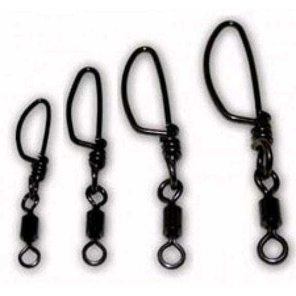 Tsunami Stainless Steel Rolling Swivel With Tournament Snap, 7x3, 10pk