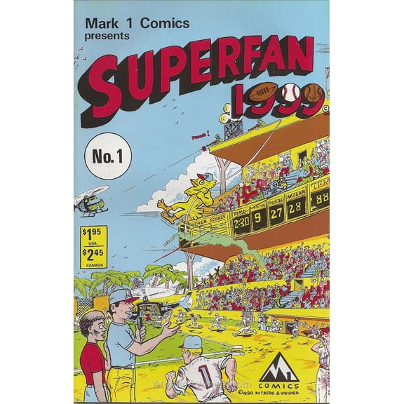Superfan #1 VF ; Mark 1 Comic Book