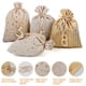 thumbnail image 4 of Bolsas de Regalo de Navidad Bolsa Colgante de Dulces para Niños Bolsa de Decoración de Navidad Bolsa de Calendario Del Día de Todas las Almas Bolsa de Regalo de Lino de Cuenta Regresiva Bolsas de Rega, 4 of 6