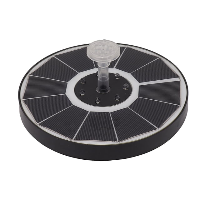 3.5W LED Solar Fountain Light With Battery 6 Nozzles Floating Split Type LED Light For Garden Birdbath Pond Pool Fish Outdoor