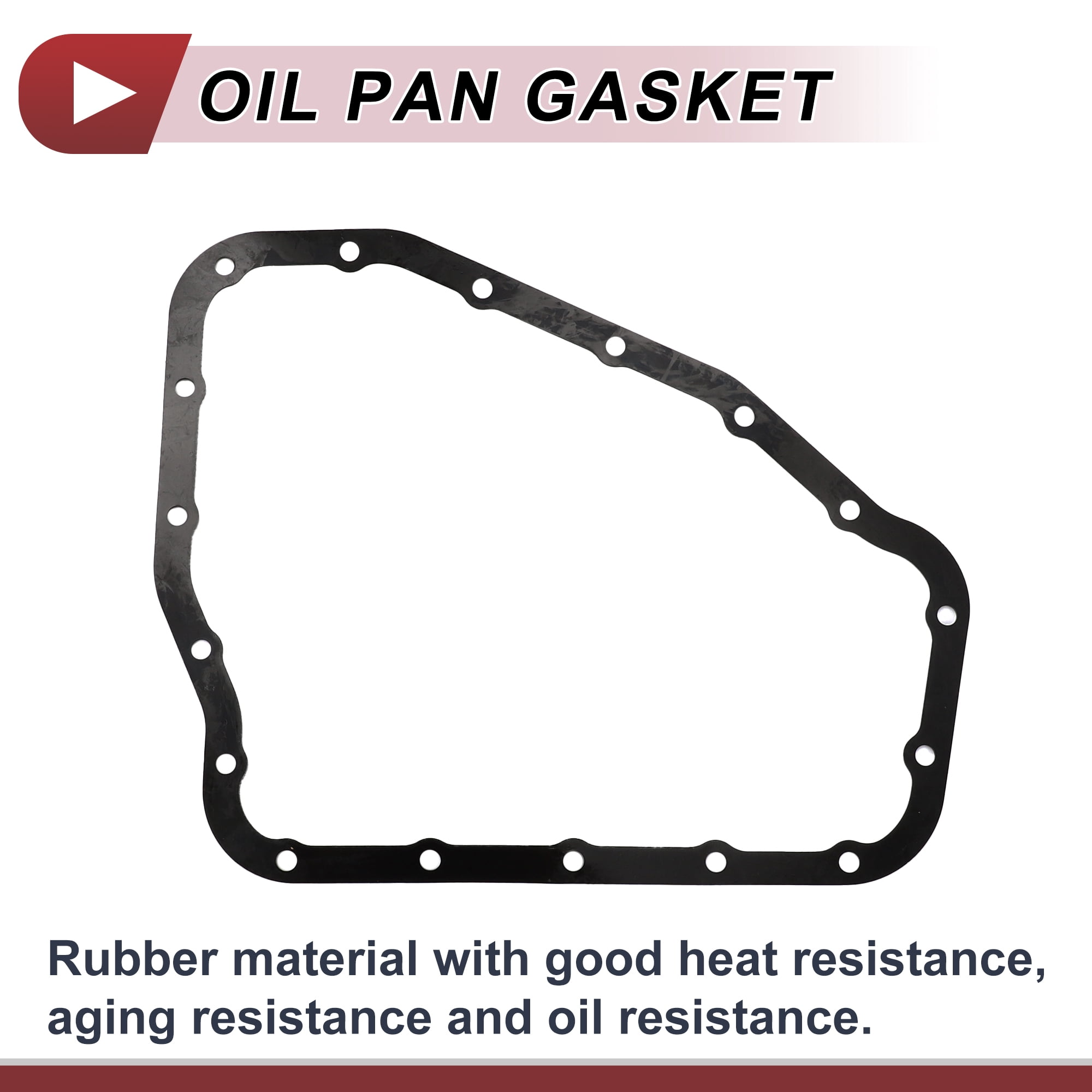 Unique Bargains 1Set Transmission Filter Gasket Kit for CHEVROLET AVEO 2018-2023 Engine Automatic Transmission Filter Kit Gasket Plastic, Metal, Filter paper