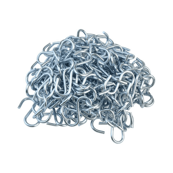 200 Pcs S Hook Connectors, 1 inch Mini Metal S-Shaped Wire Hook Hangers Christmas Ornament Hooks for DIY Crafts, Hanging Jewelry, Key Chain Ring and Tags, Pet Name Tag, Wood Circles, Silver