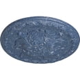 thumbnail image 3 of Ekena Millwork 11 3/4"OD x 3/8"P Stockport Ceiling Medallion, Hand-Painted Americana Crackle, 3 of 6