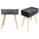 thumbnail image 1 of Juego De Buros Hogare Marsella Mesas De Noche Chocolate, 1 of 5