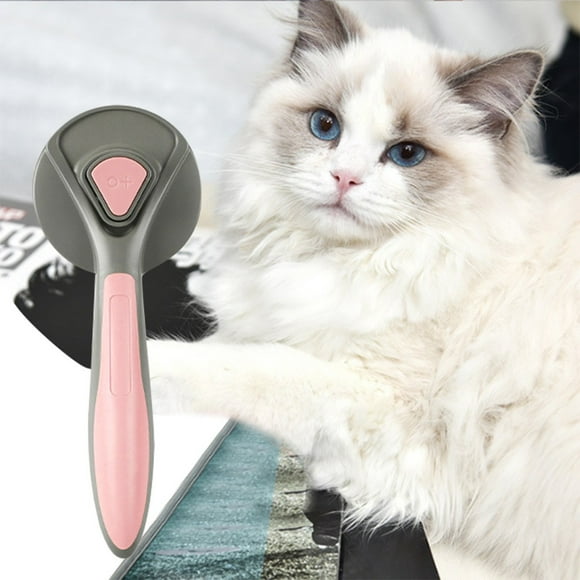 Wozhilaka Cleaning Brush Pakeway Pet Cat Brush Massage Tools Multi-Function Non-Slip Grip Handle Comb Dish Scrub Brush Bottle Brushes for Cleaning