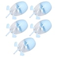 thumbnail image 1 of Estuches De Almacenamiento Para Licuadoras De Maquillaje, Azul, 5 Piezas, Soportes Para Esponjas De Maquillaje A Prueba De Fugas, Dibujos Animados Portátiles Para Viajar,, 1 of 7