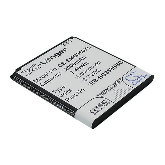 2000mAh EB-BG358BBC EB-BG358BBE Battery for Samsung SM-G3586H Galaxy Core Lite 4G TD-LTE SM-G3556 SM-G3588 SM-G3588V SM-G3588D S