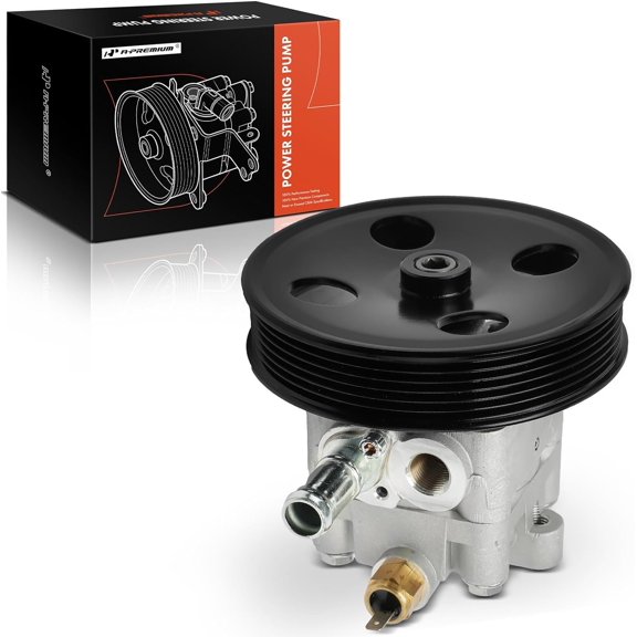A-Premium Power Steering Pump with Pulley Replacement for Mitsubishi Eclipse 2006-2012 Galant 2004-2012