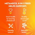 thumbnail image 6 of Metamucil 4-in-1 Psyllium Fiber Supplement, Real Sugar Orange, 72Tbsp, 6 of 9