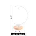 thumbnail image 1 of Creative  Decoration Crafts G-type Iron Bracket Micro Landscape Hanging Glass Bottle Hanging Bottle Iron Frame Decoration, 1 of 6