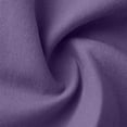 thumbnail image 7 of Staron Women Casual Tops Short Sleeve Button Down Tunic Blouse Solid Color Round Neck Loose Comfy Vacation Travel Party Shirt, Purple XL, 7 of 7