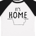 thumbnail image 4 of Inktastic It's Home- State of Iowa  Outline Distressed Text Boys or Girls Toddler T-Shirt, 4 of 5
