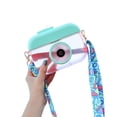 thumbnail image 4 of 400ML Cute Camera Shape Water Cup  Kids Water Bottle With Straw Drinking Water Jug With Adjustable Shoulder Strap For Girls, 4 of 8