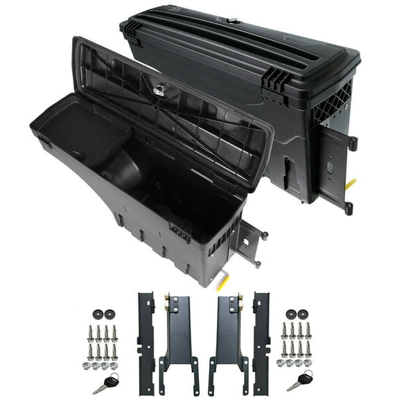 Geelife 2 Set Rear Left & Right Truck Bed Storage Box Toolbox For Ford 2015-2019 F-150