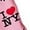Pink, variant on Pink I Love NY Boxer Shorts Unisex Sleepwear New York Souvenir Gift XL
