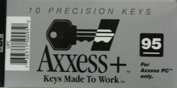Axxess+ Schlage 6 Pin Key, #95