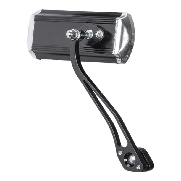 1 par de espejos para manillar de bicicleta, espejo retrovisor ajustable para manillar, amplio rango