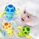 thumbnail image 3 of 3PCS Baby Bath Toys Baby Bathtub Wind Up Turtle Toys Floating Bath Animal Toys, 3 of 3