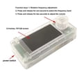thumbnail image 2 of Mini SI4732 Radio Full Band LSB USB AM FM Radio HF SW MW VHF Portable Pocket Radio Transparent Case, 2 of 5