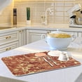 thumbnail image 6 of FREEAMG Absorbent Dishes Drainer/Rack Mat for Countertop Small Size 16 x 18 inch, Microfiber Dish Drying Pads Kitchen Counter Draining Pad Flowers, 6 of 7