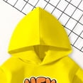 thumbnail image 5 of Gubotare Toddler Boy Hoodie Boys Hoodies Kids Sweatshirt Toddler Print Hooded Clothes 18 24 Months (Yellow,18-24 Months), 5 of 7