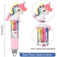 thumbnail image 4 of RETON 12 Pcs Multicolor Ballpoint Pen, Retractable 0.5mm Gel Ink Pen Mini Shuttle Pen for  Office  Valentine Party Favor, 4 of 7