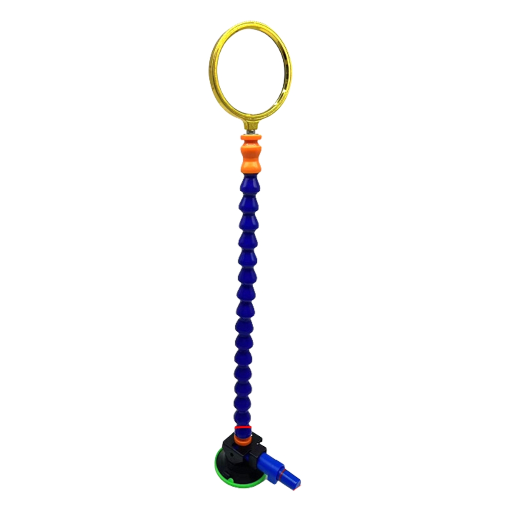 Magnifier Stand Frame for Flexible Positioning in Multiple Environment Hobbyists Technician Use