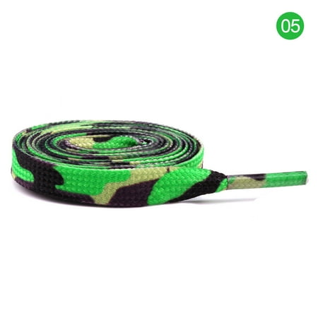 

1 Pair New Gradient Color Flat Shoe Laces 80/120Cm Women Girls Sneaker Shoelaces