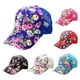 thumbnail image 4 of Qarigey Gorra de béisbol de estilo deportivo para mujer - Correa ajustable y sombreros de protección solar para mujer Gorra femenina Sombreros rojo brillante, 4 of 6