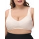 thumbnail image 1 of Ropa interior de mujer Irfora Sujetador de talla grande para mujer Sujetador suave sin aros Irfora Ropa interior de mujer, 1 of 5