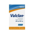 thumbnail image 2 of Valclan Amoxicilina 875 mg, Ácido Clavulánico 125 mg 14 tabletas, 2 of 4