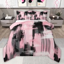 Castle Fairy Oil Painting Twin Comforter Sets Girls Female,Vintage Watercolor Bedding Set