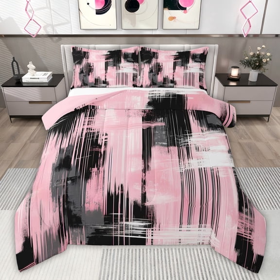 Castle Fairy Oil Painting Twin Comforter Sets Girls Female,Vintage Watercolor Bedding Set