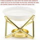thumbnail image 4 of Metal Oil Burner Rative Wax Melt Burner With Ceramic Bowl, Home R Scented Burner, 4 of 5
