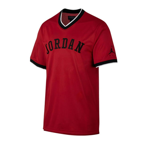 Jordan Men's Nike Jumpman Jersey Top Gym Red/Black) -