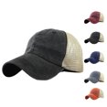 thumbnail image 2 of Minnieouse Gorra de béisbol informal de verano de malla de estilo coreano, gorra de malla seca para hombres y mujeres, sombrero para el sol Sombreros, 2 of 6