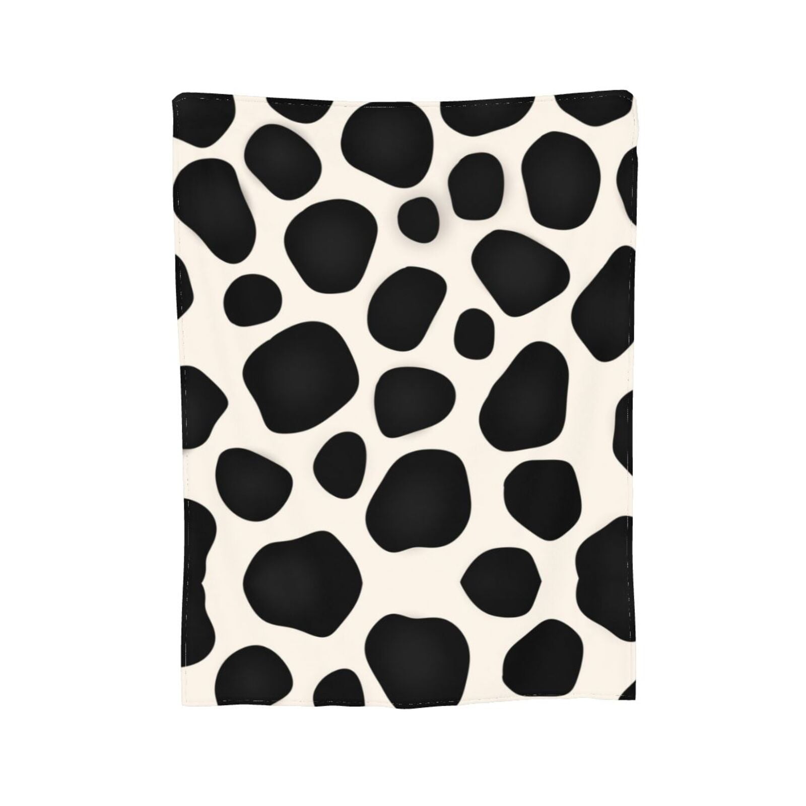 XMXY Fleece Throw Blanket for Couch, Dairy Cattle Spotted Decoration