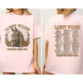 thumbnail image 3 of Lainey Wilson Whirlwind World Tour Derby Natural Tshirt Goldengate, 3 of 5