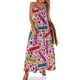thumbnail image 1 of Vestido sin mangas con estampado de crayones vestidos de estilo coreano vestidos de mujer, 1 of 7