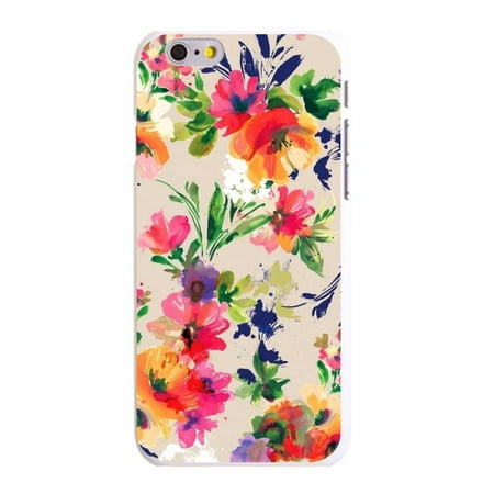 - CUSTOM White Hard Plastic Snap-On Case for Apple iPhone 6 / 6S (4.7