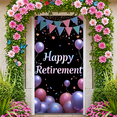 thumbnail image 6 of Decorative Design Happy Retirement Banner Glitter Balloons Star Elements for Retirement Celebration Party Decoration, 6 of 7